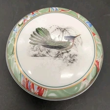 The Bombay Company Hummingbirds Of The World Porcelain Trinket Box