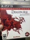 Dragon Age Origins Awakening PS3 Expansion Pack CIB