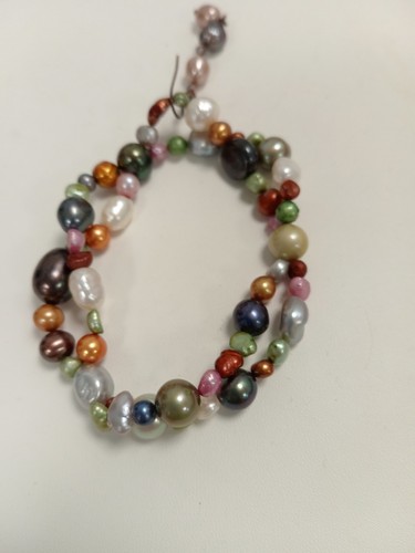 Genuine Pearl Bundle x8 Necklaces x6 Bracelets x4 Earring Pair 515g Weight - Picture 10 of 21