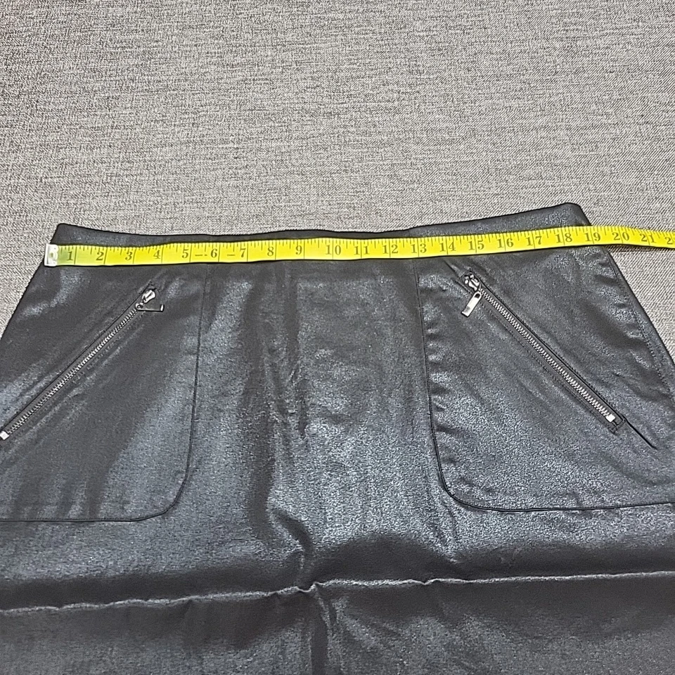 Юбка Kate and Mallory без застежек с карманами на молнии 18 Вт увеличенный размер с шортами - Изображение 2 из 4