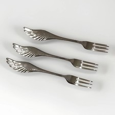 Angel  wings Desert Fork   Stanless still  3 pcs