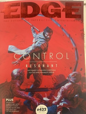 Edge magazine May 2026 Control Resonant + Aphelion, Masocore, Stupid Never Dies