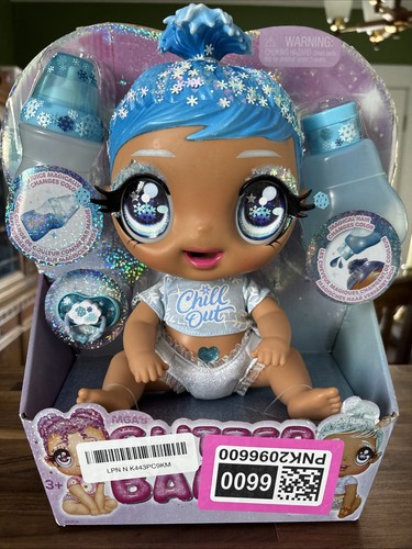 Glitter Babyz January Snowflake Baby (Blue) with 3 Magical Color ...