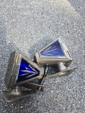 1927 Taillights Glass Reflector Jewel Harley Chopper Vintage Tailgunner Light