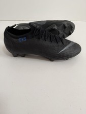 Nike Mercurial Vapor 12 Elite AH7380-001 Blackout Football Cleats Boots US11.5
