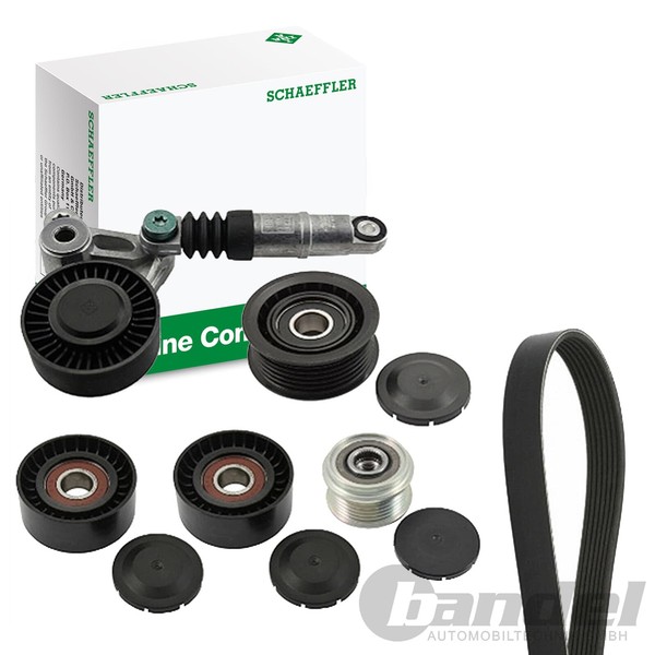 Schaeffler INA KEILRIPPENRIEMEN-SATZ Passend FüR Audi A4 A5 A6 Q5 VW Phaeton |-image