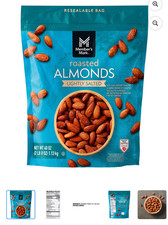 Member's Mark Lightly Salted Roasted Almonds, 40 oz.