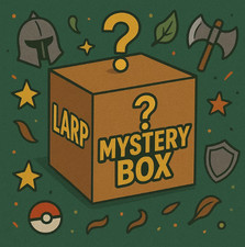 LARP Mystery Loot Box Lagerleben LARP Waffen Ausrüstung Lederartikel Accessoires