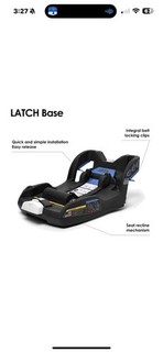 Doona Latch Base Compatible with Doona Car Seat Stroller 2/12/2028