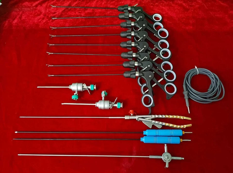 15Pc Laparoscopic Surgery Set 3mm Reusable Surgical Instruments Set - Image 2 of 4