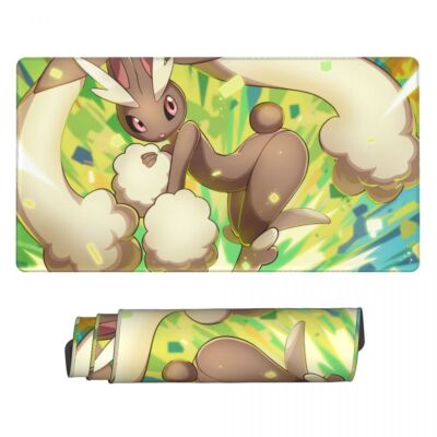 Lopunny Board Game Pokemon Playmat Games Mousepad Play Mat of