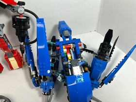 LEGO Ninjago Movie Partials :  Fire Mech 70615 (2017) + Lightning Jet 76104