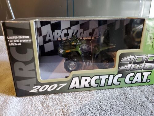 Arctic Cat ATV Green die-cast Toy Vintage 2007 Collectable Artic Diecast 4278437 - Picture 1 of 6