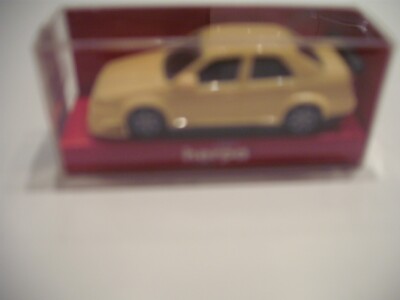 Herpa 021876 Alfa Romeo 155 V  T1 Step 2 DTM Gelb Strassenversion mit OVP 1:87
