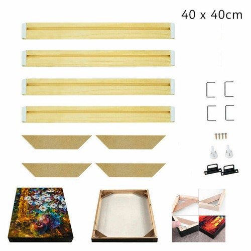 Stretcher Wall Gallery Strips Bar Professional Frame Canvas Pine Art DIY Wooden - Picture 25 of 36