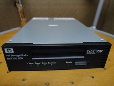 HP HPe DAT320 USB Internal Tape Drive AJ825-63002 496504-001 AJ825A Black Bezel