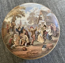 Prattware Pot Lid and base The Village Wedding