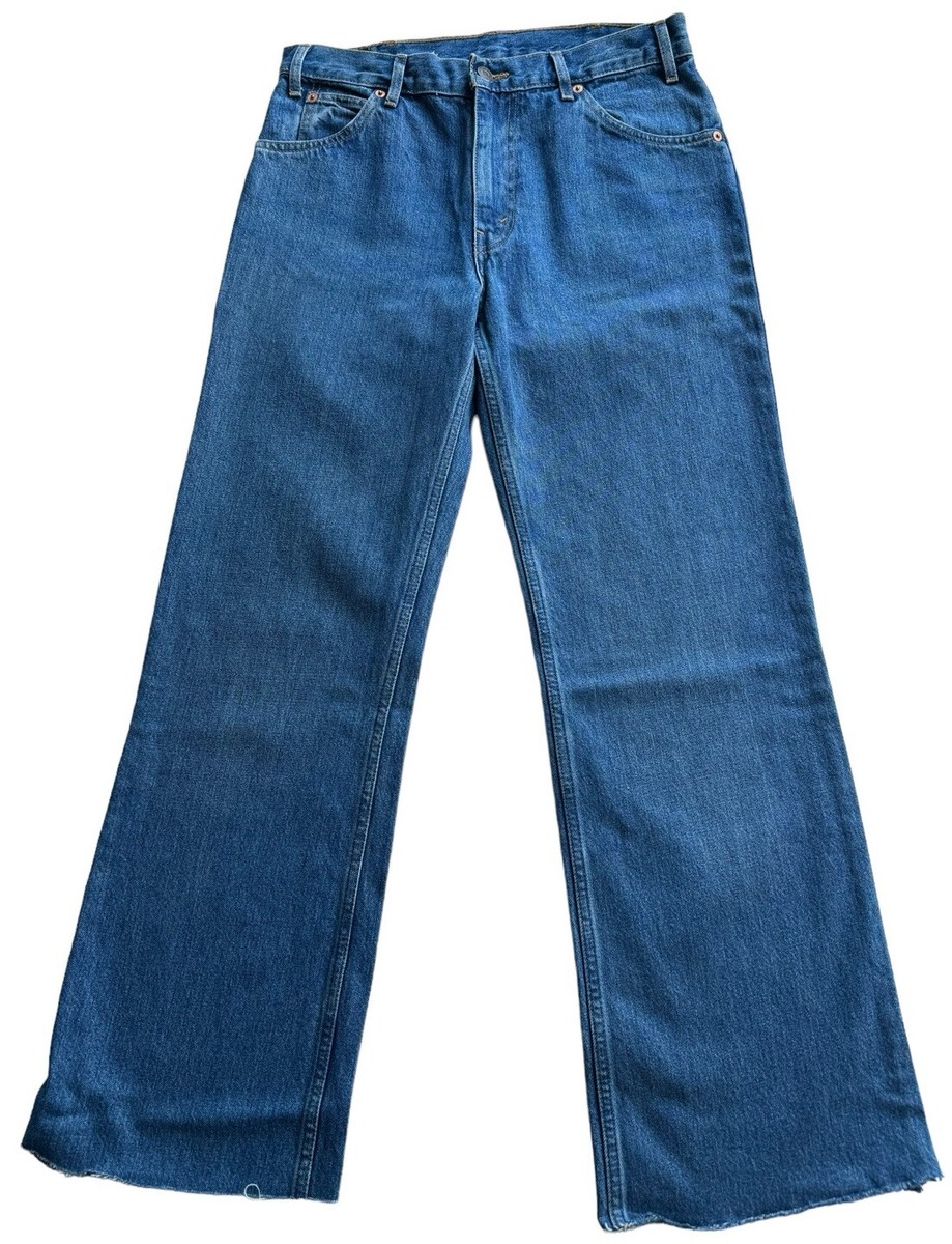 80's Levi’s 517-0917 W30L36 VTG 80s LEVI'S 517 2017 USA Men's 36 x 31 Blue 100% Cotton