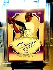 2020 RAFAEL DEVERS #10/10 TOPPS DEFINITIVE 