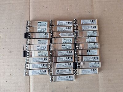 LOT OF 28 HP AJ716A 8G FIBER CHANNEL AJ716-63001  FC SFP+ TRANSCEIVER MODULE