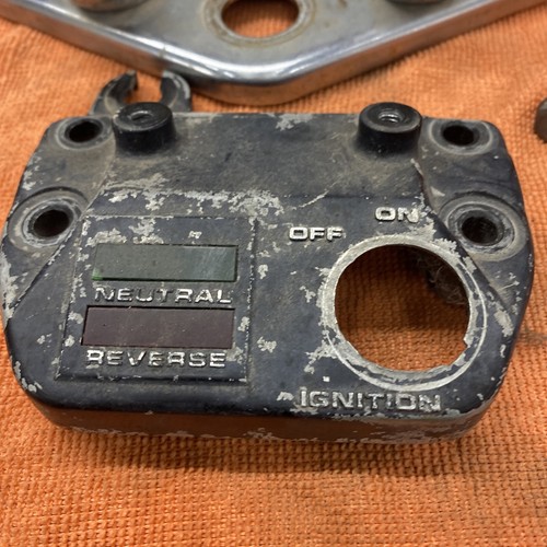 OEM TOP TRIPPLE TREE FORK CLAMP PLATE 200E 200ES BIG RED ATC HONDA 3 WHEELER - Picture 3 of 7
