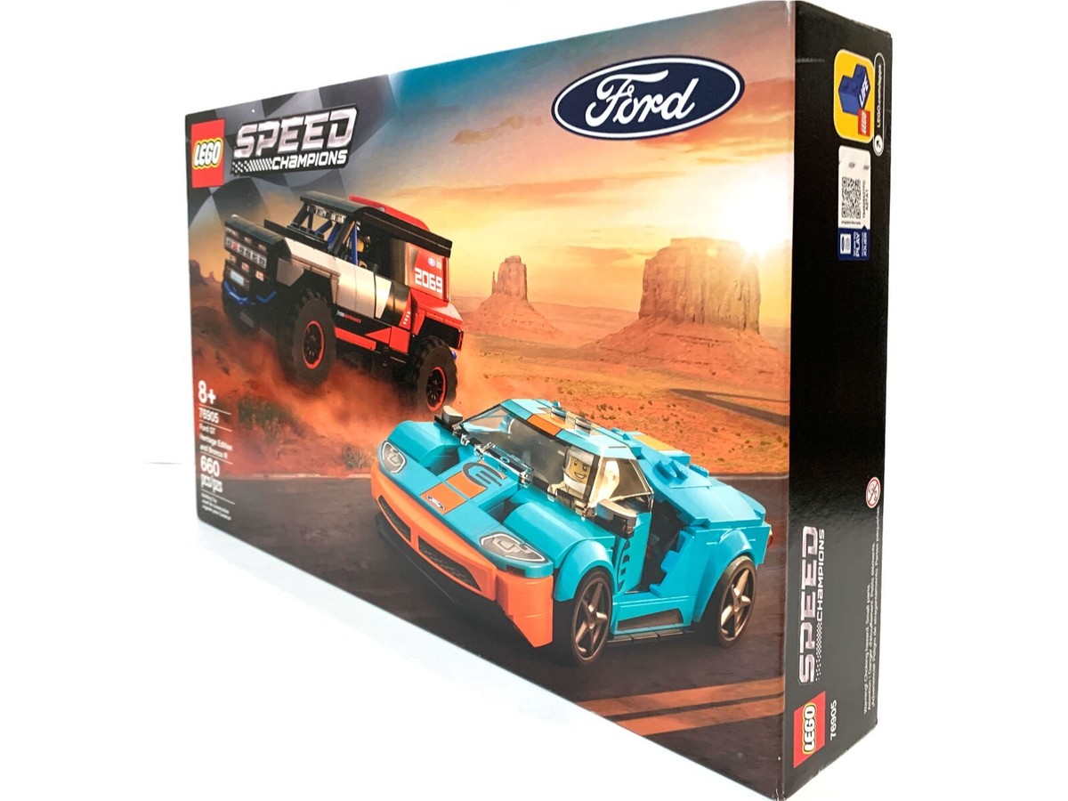 Bronco LEGO® Speed Champions 76905 Ford GT Heritage Edition and