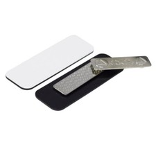 1" x 3" Round Corner Name Tag Badge Blanks with Magnetic Backing - 25 Pack