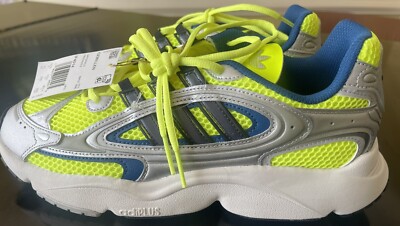 Mens adidas OZMILLEN Solar Yellow / Silver Metallic / Core Black