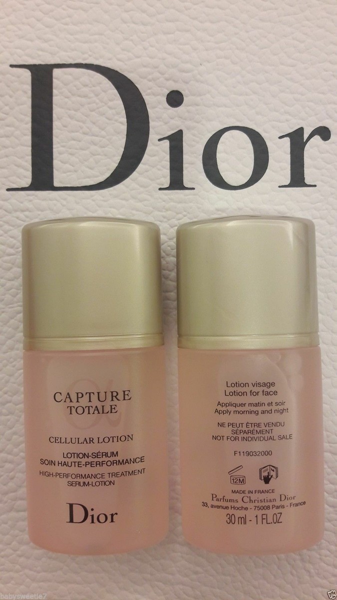 dior high performance serum lotion