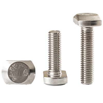 M5 M6 M8 M10 M12 M16 M20 Stainless Steel Screws Bolt T-Slot Bolts T Track Bolts 