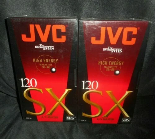 JVC Unbespielte VHS-Videokassetten