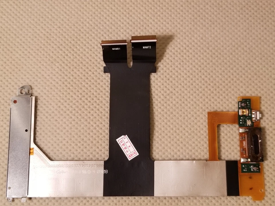 NEW HTC Flex Cable Ear Speaker Mic Power Button - TOUCH PRO 2 CDMA XV6875 T7380 - Image 2 of 4