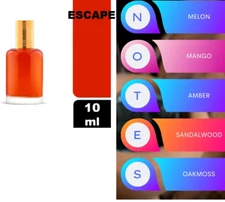 Escape Attar Perfume oil 10ml Long Lasting roll on alcohol free unique Scent