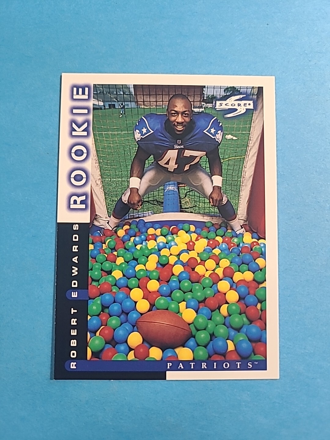 ROBERT EDWARDS 1998 SCORE FOOTBALL CARD # 237 I0758