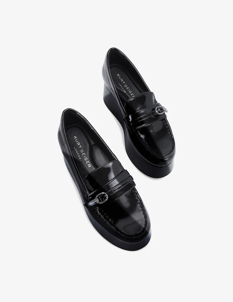 KURT GEIGER  Mocassino  Flatform Mayfair In Vernice  Misura. 38 - Imagen 4 de 4