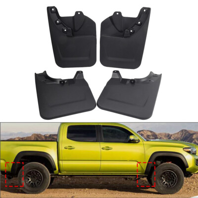 4 stücke Kunststoff Rad Schlamm Flaps Splash Guards Für Toyota Tacoma 2022-2023