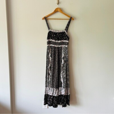 chinese dress ladies Buy Free People Women's Yesica Maxi Dress, Red, 8 at Amazon.in main image 1