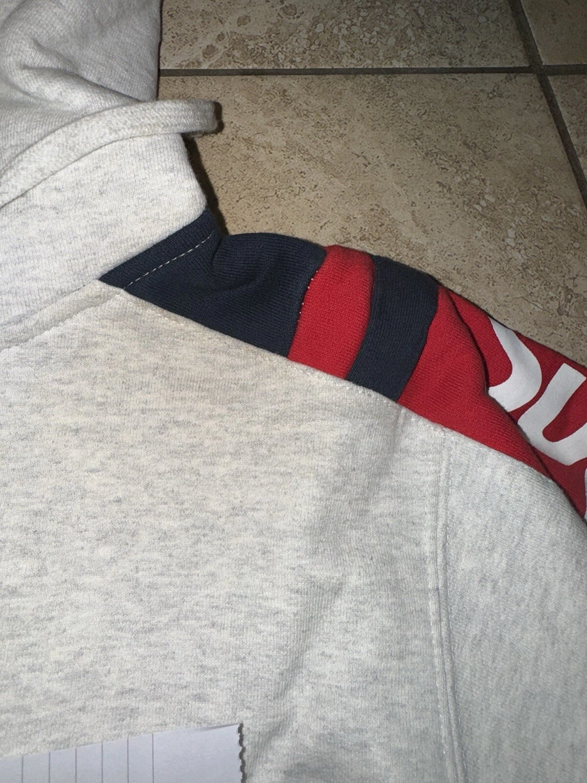 Supreme Track Zip Up Hoodie Large FW15 U