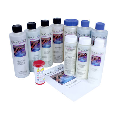 Spa Choice Chlorine Spa & Hot Tub Spring Opening Startup Kit