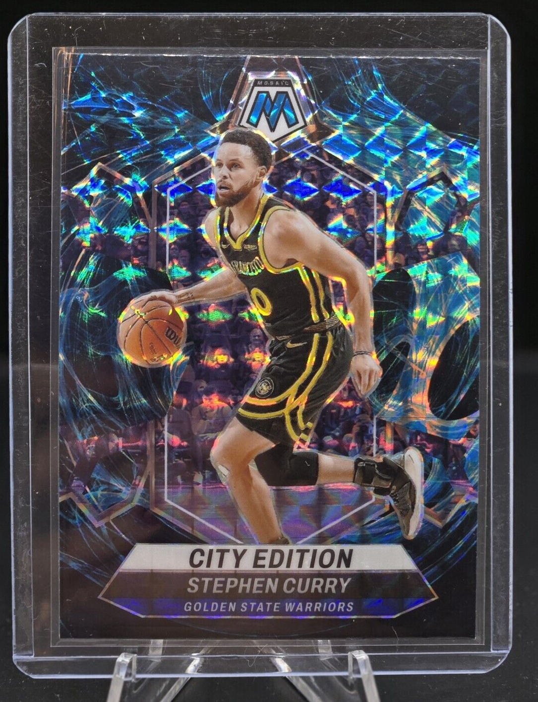 2023-24 NBA Mosaic Stephen Curry CITY EDITION - GENESIS ssp #276