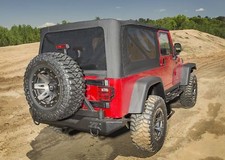 Replacement Soft Top Tinted Windows For 2004-2006 Jeep Wrangler Unlimited Lj Replacement Soft Top Tinted Windows For 2004-2006 Jeep Wrangler Unlimited Lj