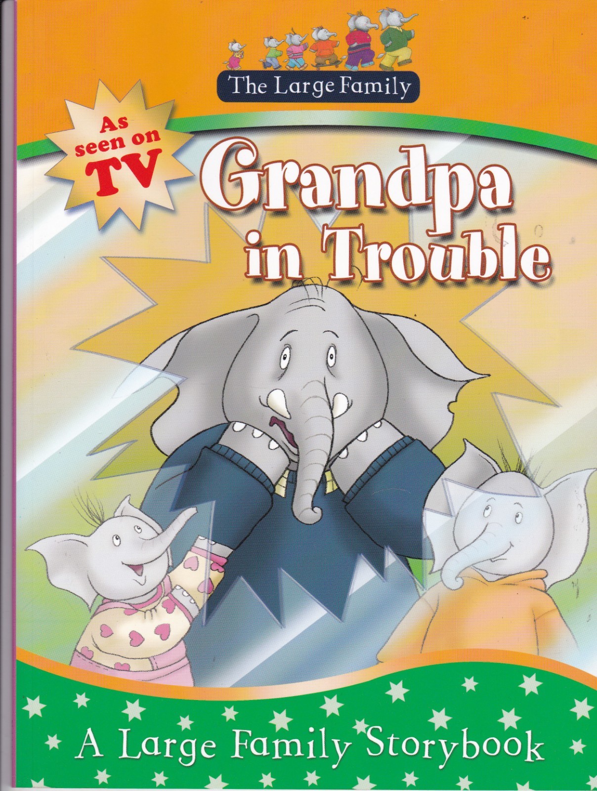 Large Family: Grandpa Gets Into Trouble by Jill Murphy (Paperback) New Book