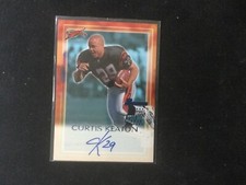 2000 Bowman Certified Autograph Issue Curtis Keaton Bengels
