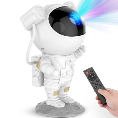 Mooyran Astronaut Starry Sky Night Light Projector - White