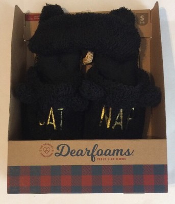 dearfoam cat nap slippers