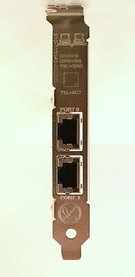 G218C - Dell / BroadCom 5709 Dual Port GbE - PCIe Card