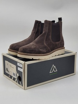 Alpine Design Women's Blaze Chelsea Boots Durable leather Brown AD22WCW004-BRN