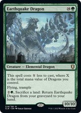 Earthquake Dragon - 228 - Nm - Commander Legends Battle For Baldurs Gate Earthquake Dragon - 228 - Nm - Commander Legends Battle For Baldurs Gate