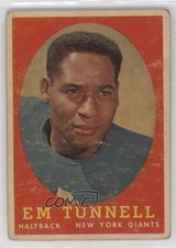 1958 Topps Emlen Tunnell #42 HOF 0z0n