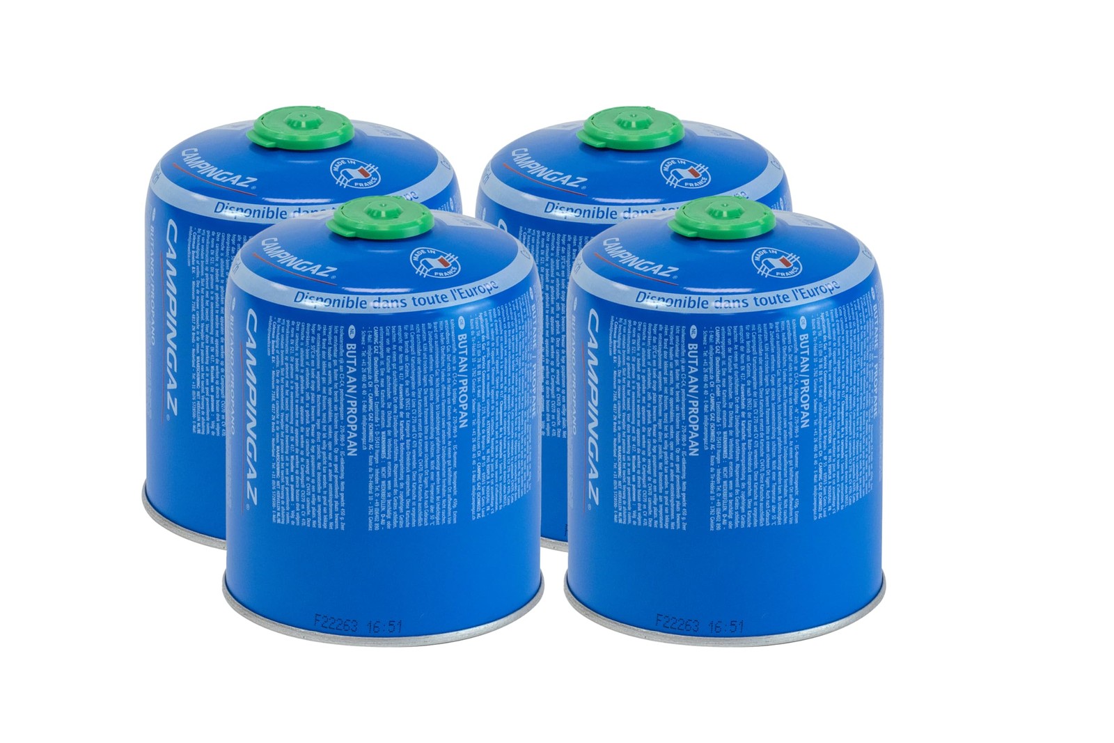 Campingaz CV 470 Plus 4X Cartucce Gas con Valvola Easy Clic Plus